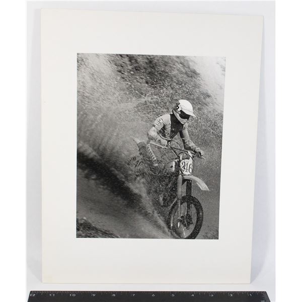 #1684 ORIGINAL 1970S DIRT BIKE RACE ALBERTA PHOTO