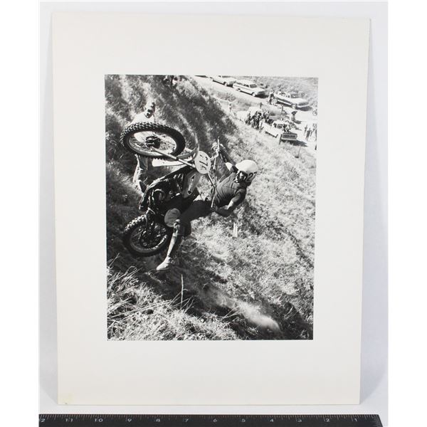 #1685 ORIGINAL 1970S DIRT BIKE RACE ALBERTA PHOTO