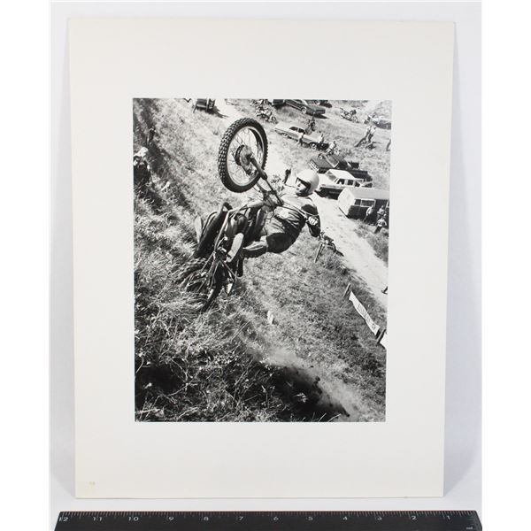 #1686 ORIGINAL 1970S DIRT BIKE RACE ALBERTA PHOTO