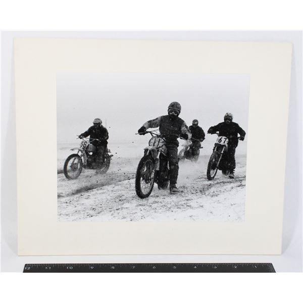 #1691 ORIGINAL 1970S DIRT BIKE RACE NAMED PHOTO