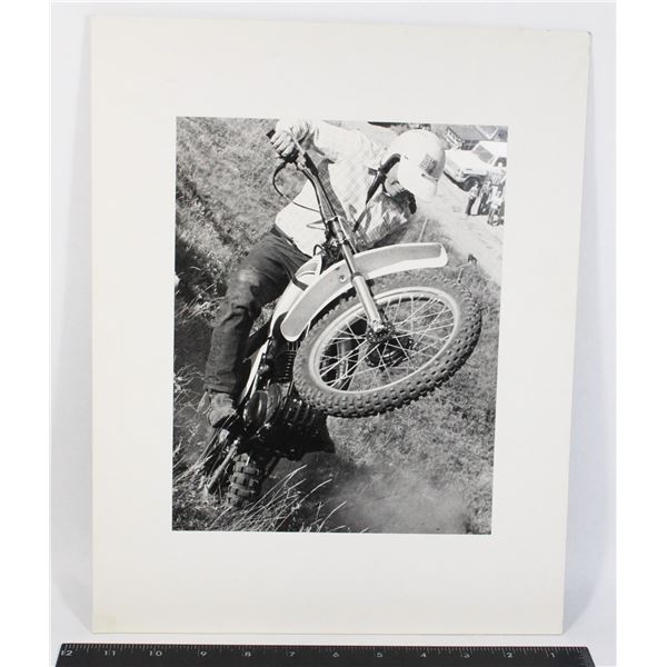 #1692 ORIGINAL 1970S DIRT BIKE RACE NAMED PHOTO