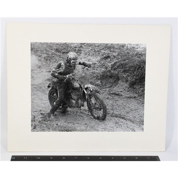 #1693 ORIGINAL 1970S DIRT BIKE RACE NAMED PHOTO