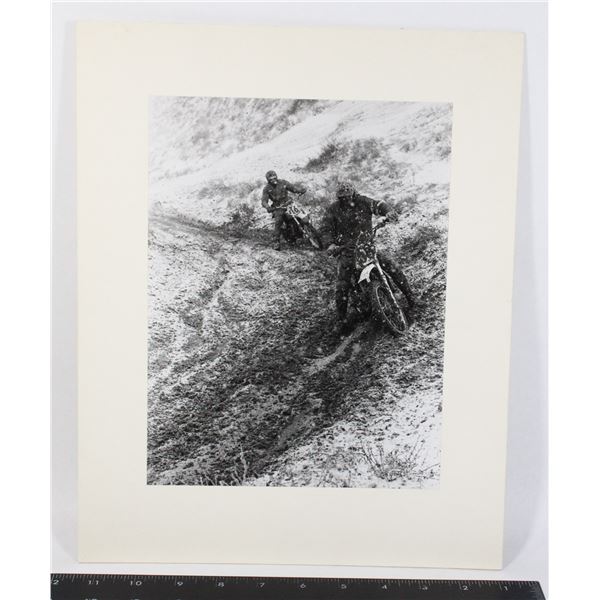 #1694 ORIGINAL 1970S DIRT BIKE RACE NAMED PHOTO