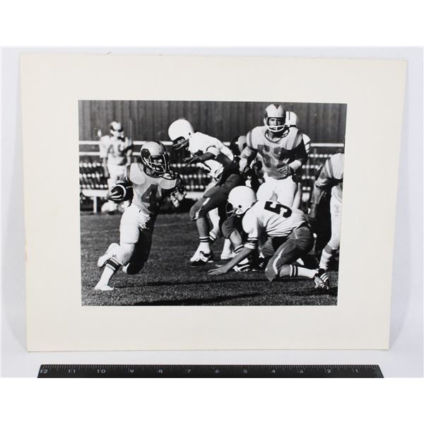 #1705 ORIGINAL 1970'S ALBERTA FOOTBALL PHOTOGRAPH