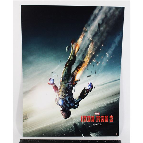 #1707 IRON MAN 3 / CAPTAIN AMERICAN 2 SIDED POSTER