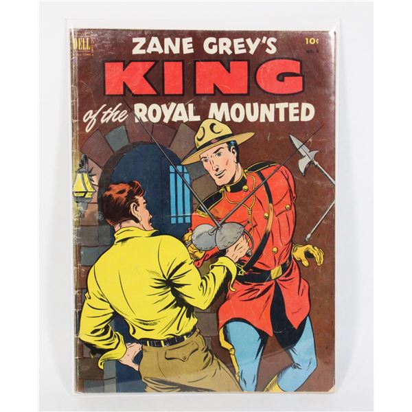 #1710 DELL ZANE GREY'S KING OF THE ROYAL MOUNTED 8