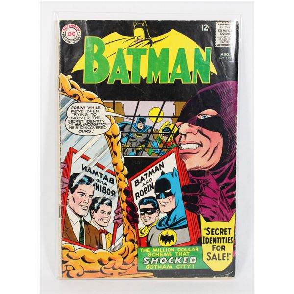#1711 DC DETECTIVE COMICS BATMAN 173 AUG 1965