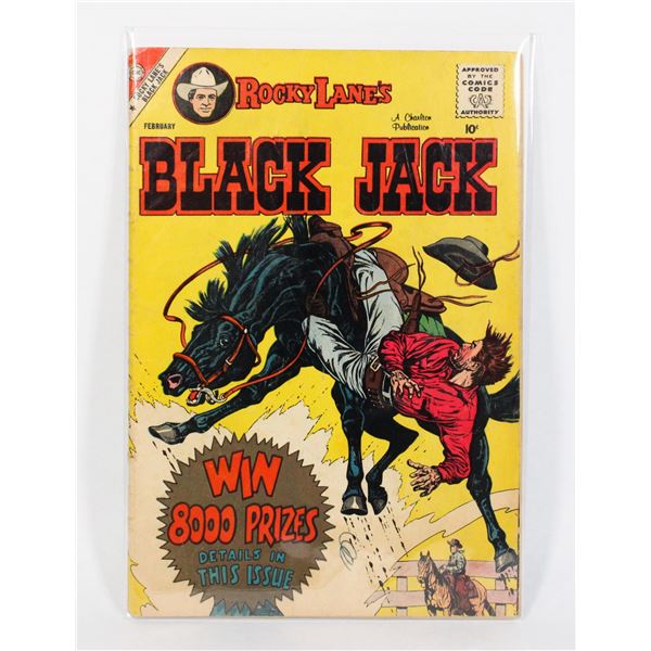 #1731 CHARLTON COMICS BLACK JACK #26 FEBRUARY 1959