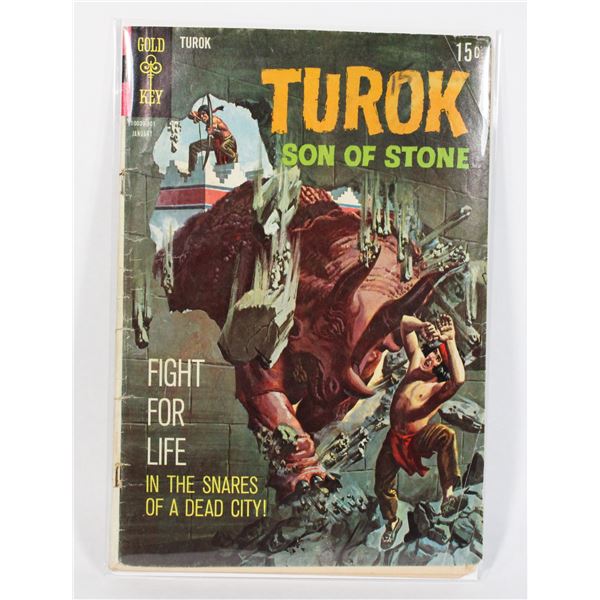 #1738 GOLD KEY TUROK SON OF STONE 64 1969