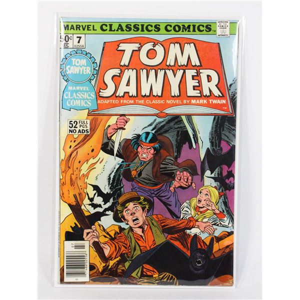 #1749 MARVEL CLASSICS #7 TOM SAWYER 1976
