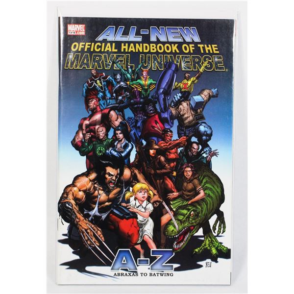 #1752  ALL NEW HANDBOOK OF THE MARVEL UNIVERSE #1