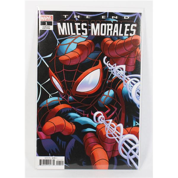 #1773 MARVEL COMICS MILES MORALES THE END #1 2020
