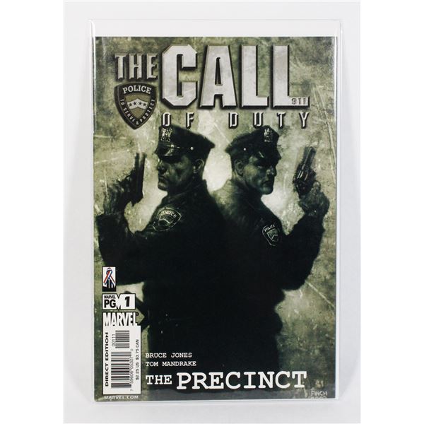 #1783 MARVEL COMICS THE CALL OF DUTY PRECINT #1