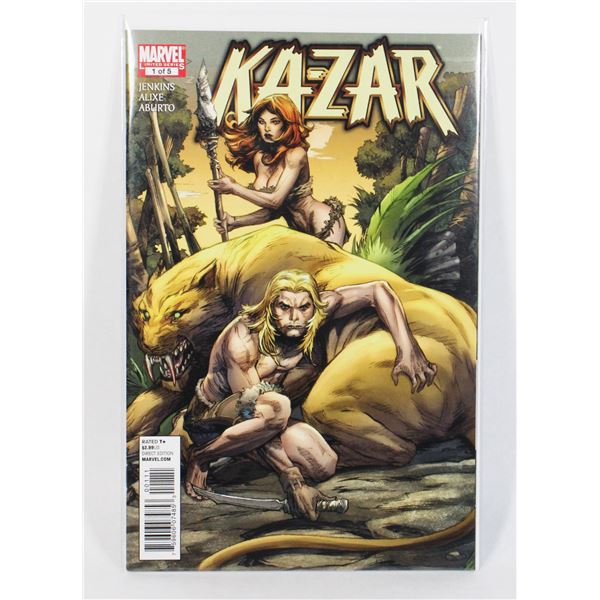 #1785 MARVEL COMICS KA-ZAR #1 2011