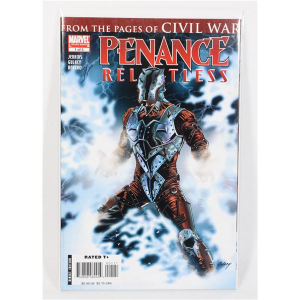 #1788 MARVEL COMICS PENANCE RELENTLESS #1 2007