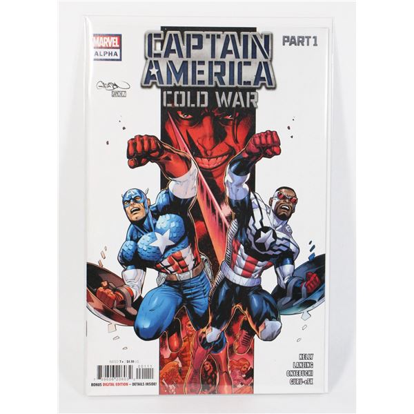 #1790 MARVEL COMICS CAPTAIN AMERICA COLD WAR #1