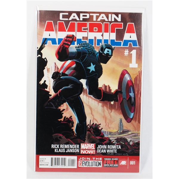 #1791 MARVEL COMICS CAPTAIN AMERICA #1 2013