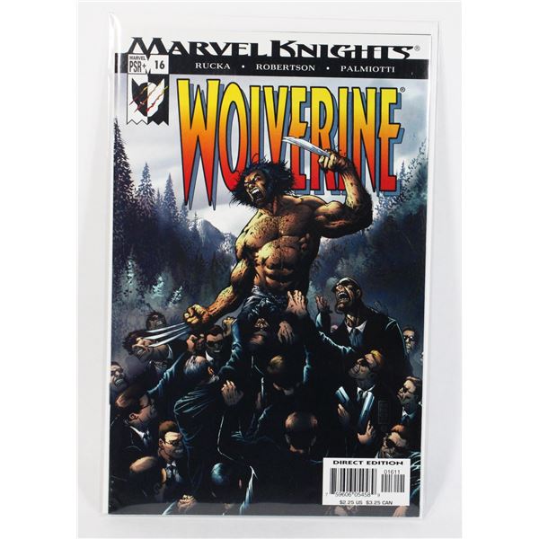 #1793 MARVEL KNIGHTS WOLVERINE #16 2004