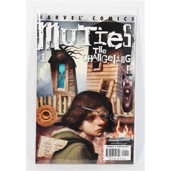 #1796 MARVEL COMICS MUTIES THE CHANGELING #1 2002
