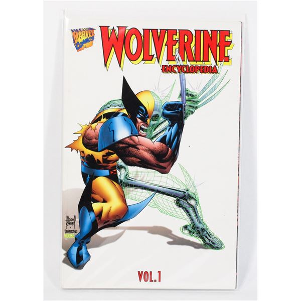 #1797 MARVEL COMICS WOLVERINE ENCYCLOPEDIA #1