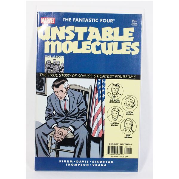 #1800 MARVEL FANTASTIC FOUR UNSTABLE MOLECULES #1