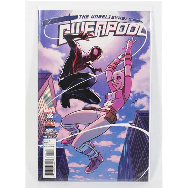 #1810 MARVEL COMICS UNBELIEVABLE GWENPOOL #5