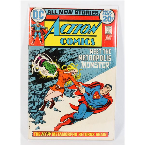 #1814 DC DETECTIVE COMICS ACTION COMICS #415 1972