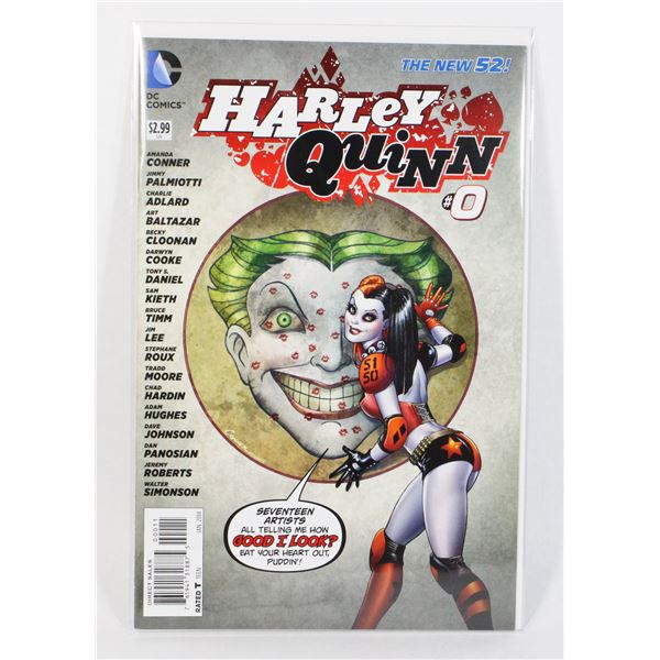 #1816 DC COMICS NEW 52! HARLEY QUINN #0 JAN 2014