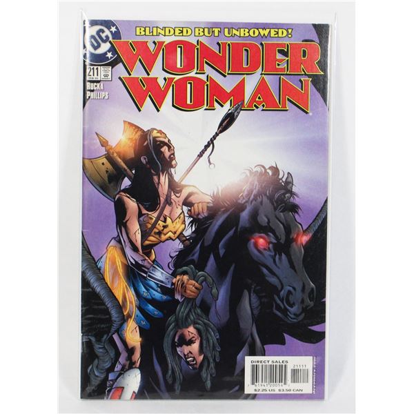 #1821 DC DETECTIVE COMICS WONDER WOMAN #211 2005