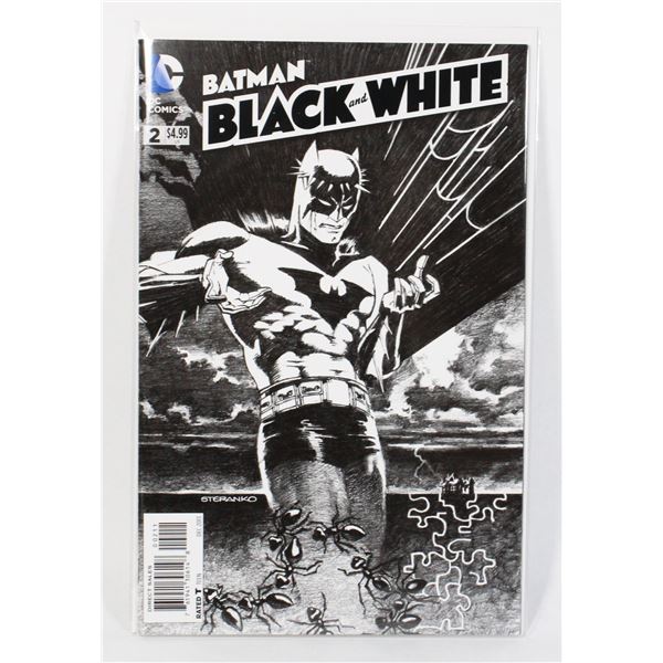 #1826 DC COMICS BATMAN BLACK AND WHITE #2 2013