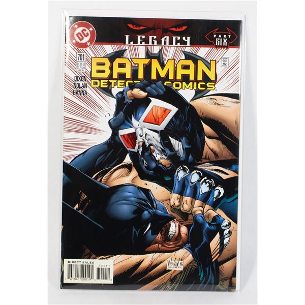#1828 BATMAN DETECTIVE COMICS #701 SEPTEMBER 1996
