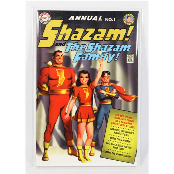 #1844 DC  SHAZAM! AND THE SHAZAM FAMILY ANNUAL #1