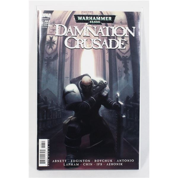 #1852 BOOM! COMICS WARHAMMER 40,000 DAMNATION