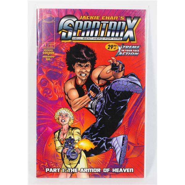 #1855 IMAGE COMICS JACKIE CHAN'S SPARTAN X #1