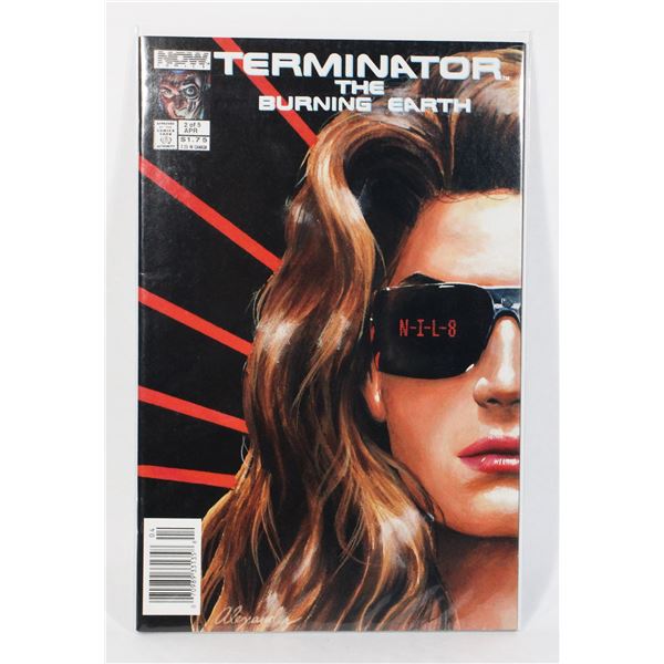 #1860 NOW COMICS TERMINATOR THE BURNING EARTH #2