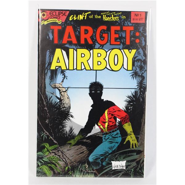#1861 ECLIPSE COMICS TARGET: AIRBOY #1 1988