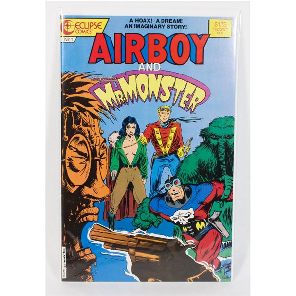 #1863 ECLIPSE COMICS AIRBOY AND MR. MONSTER #1