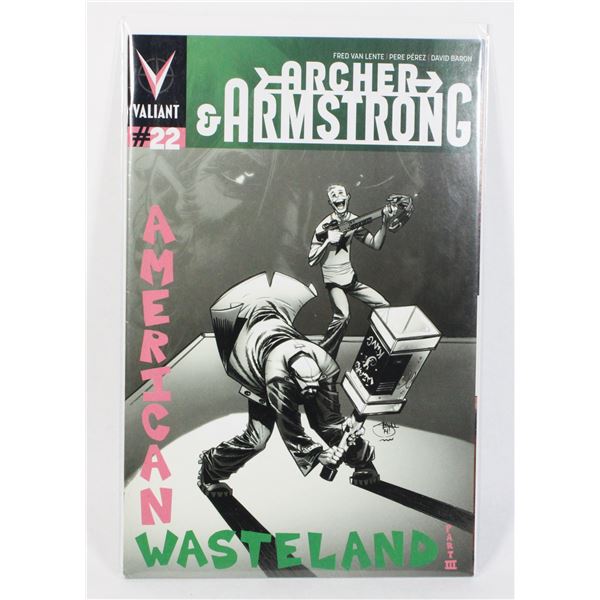 #1868 VALIANT ARCHER & ARMSTRONG #22 THE CLASH