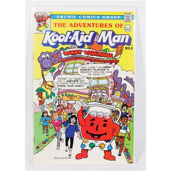 #1872 ARCHIE ADVENTURES OF KOOL-AID MAN #6 1989