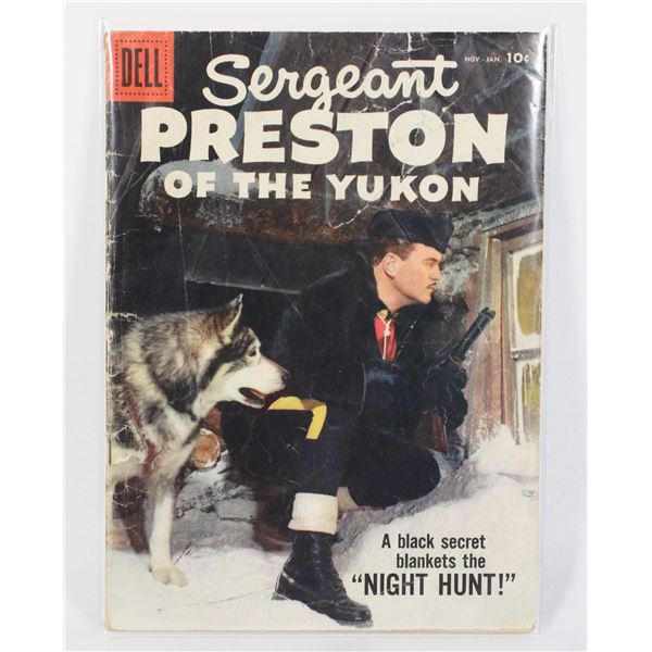 #1873 DELL COMICS SERGEANT PRESTON OF THE YUKON