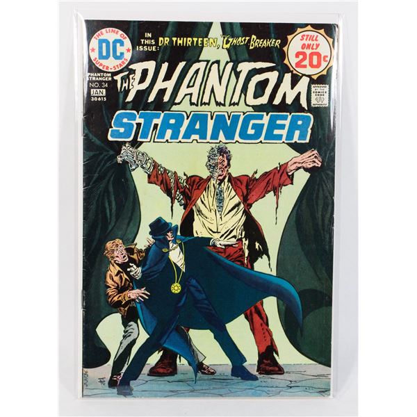 #1875 DC COMICS THE PHANTOM STRANGER #34 1975