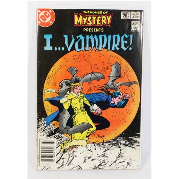 #1876 DC COMICS THE HOUSE OF MYSTERY 318 JULY 1983