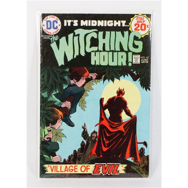 #1882 DC COMICS THE WITCHING HOUR #43 JUNE 1974