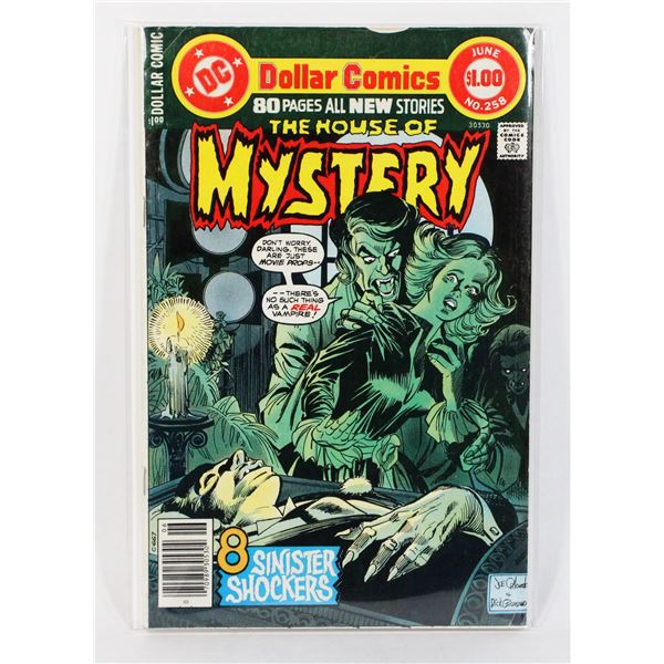 #1884 DC COMICS THE HOUSE OF MYSTERY 258 JUNE 1978