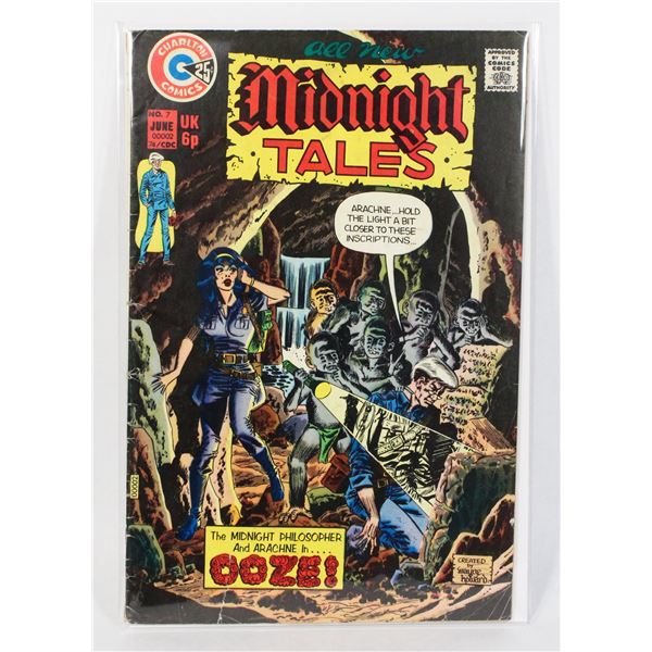 #1886 CHARLTON COMICS MIDNIGHT TALES #7 JUNE 1974