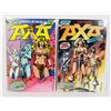 Image 1 : #1889 ECLIPSE COMICS AXA #1-#2 COMPLETE SET 1987