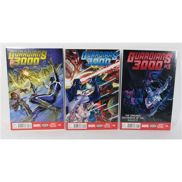 #1891 MARVEL COMICS GUARDIANS 3000 #1-#3 2014