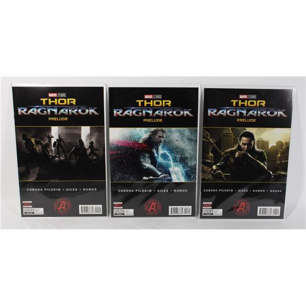 #1898 MARVEL STUDIOS THOR RAGANOK PRELUDE #2-#4