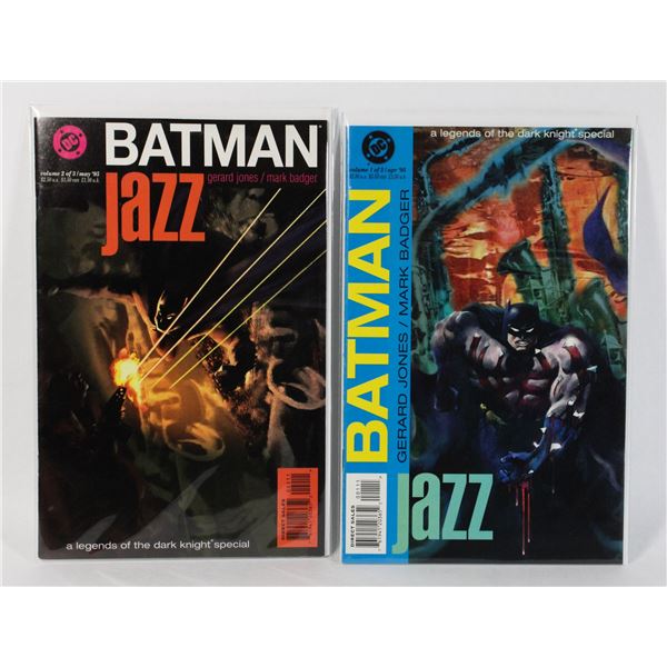 #1900 DC COMICS BATMAN JAZZ #1-#2 APRIL 1995