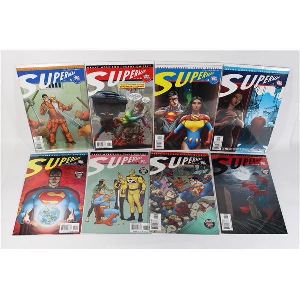 #1901  DC ALL STAR SUPERMAN #2-#7,#9-#10 2005